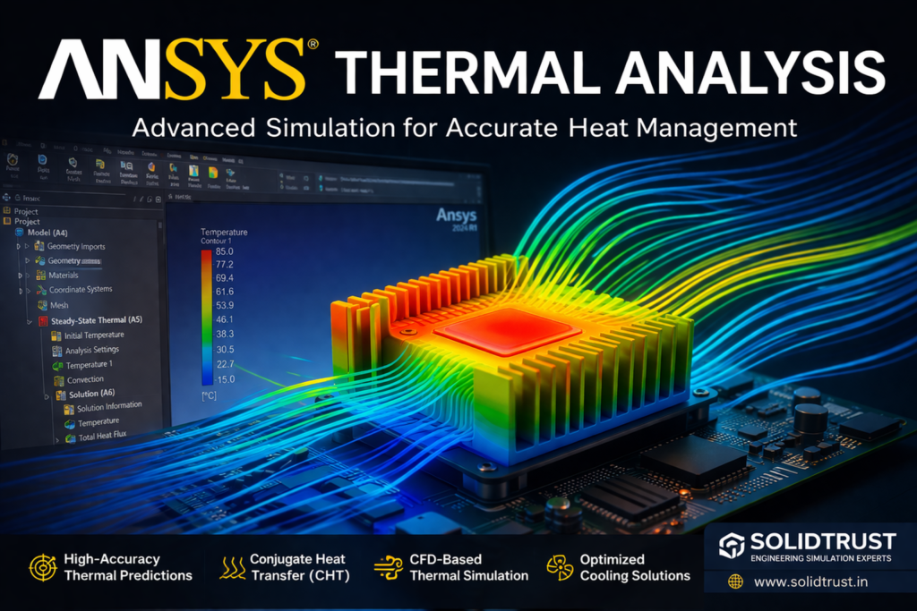 ANSYS thermal analysis simulation visualization